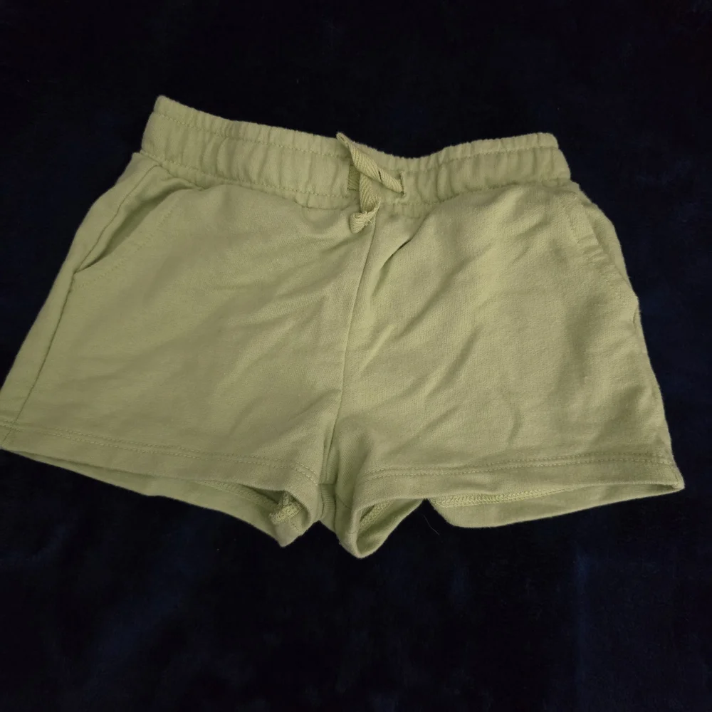Cat & Jack Light Green Drawstring Athletic Shorts